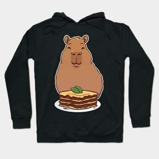 Capybara lasagna Hoodie